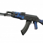 AK-47 | Blue Laminate (Well-Worn)