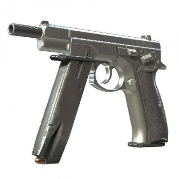 CZ75-Auto | Silver (Minimal Wear)