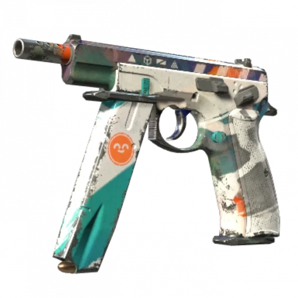 CZ75-Auto | Slalom (Well-Worn)