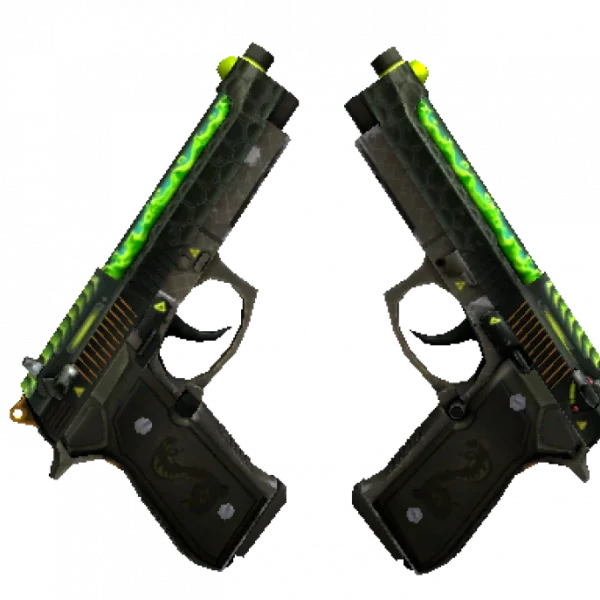 Dual Berettas | Cobra Strike (Field-Tested)