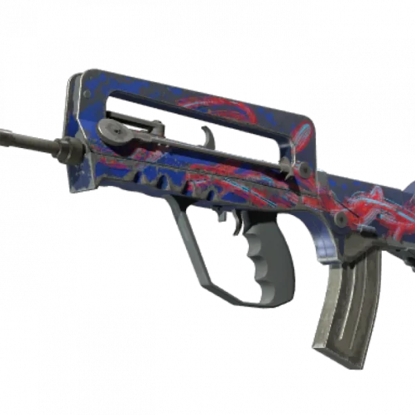 FAMAS | Afterimage (Well-Worn)