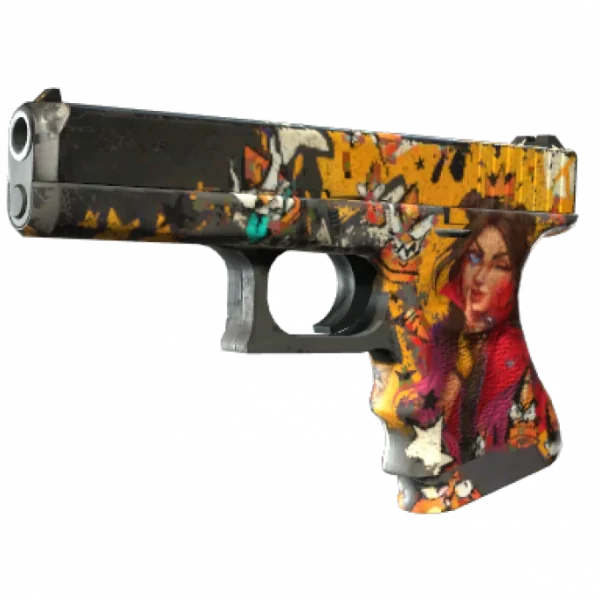 Glock-18 | Bullet Queen (Battle-Scarred)