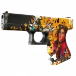 Glock-18 | Bullet Queen (Well-Worn)