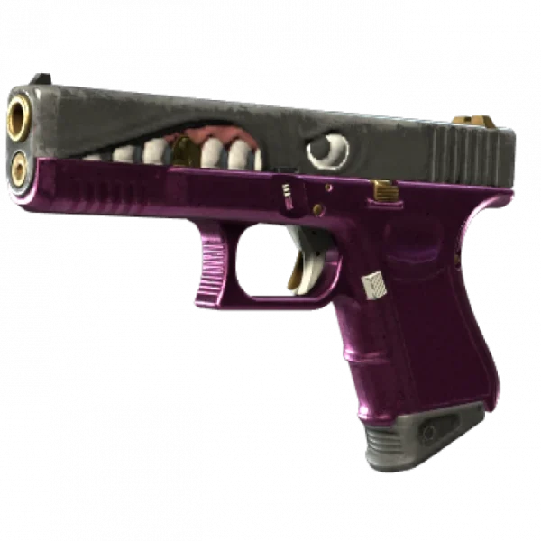 Glock-18 | Gold Toof (Well-Worn)