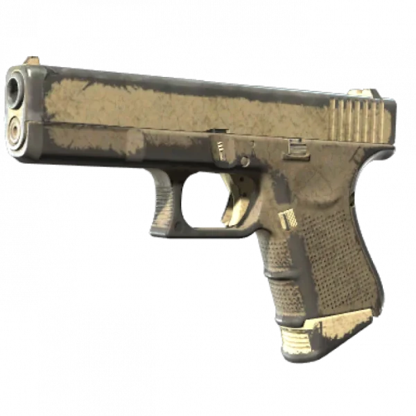 Glock-18 | Sand Dune (Battle-Scarred)