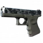 Glock-18 | Steel Disruption (Minimal Wear)