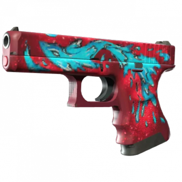 Glock-18 | Water Elemental (Minimal Wear)