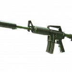 M4A1-S | Moss Quartz (Minimal Wear)