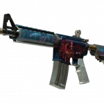 M4A4 | Spider Lily (Well-Worn)