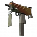 MAC-10 | Amber Fade (Field-Tested)