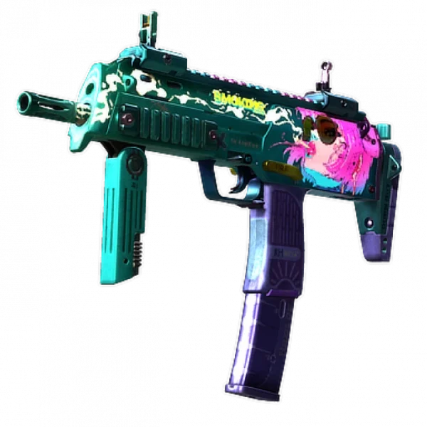 MP7 | Smoking Kills (Minimal Wear)