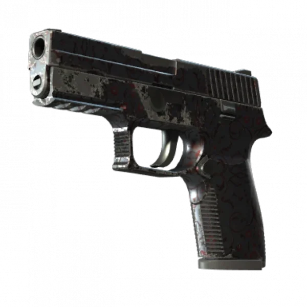 P250 | Dark Filigree (Well-Worn)