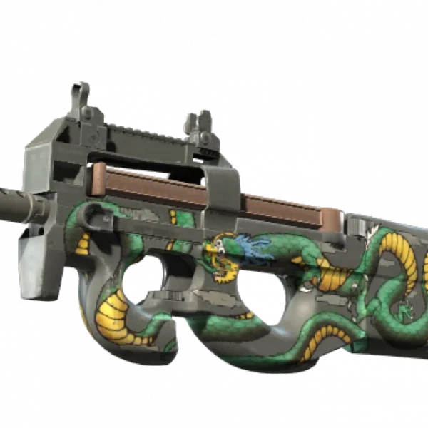 P90 | Emerald Dragon (Minimal Wear)