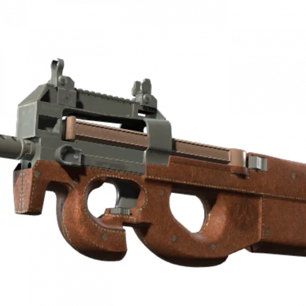 P90 | Leather (Battle-Scarred)