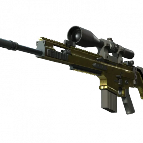 SCAR-20 | Brass (Field-Tested)