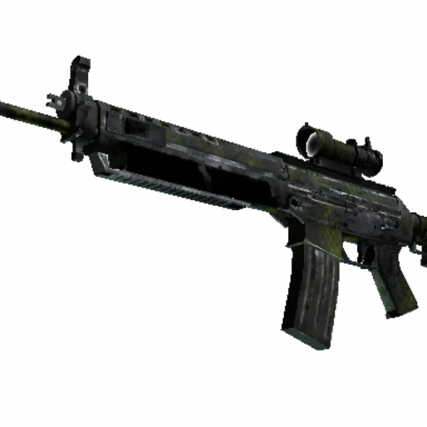 SG 553 | Gator Mesh (Battle-Scarred)