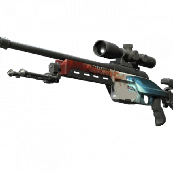SSG 08 | Blood in the Water (Minimal Wear)