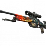 SSG 08 | Dragonfire (Field-Tested)