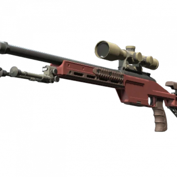 SSG 08 | Red Stone (Factory New)