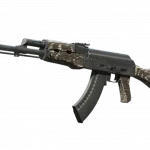 Souvenir AK-47 | Black Laminate (Field-Tested)