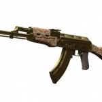 Souvenir AK-47 | Gold Arabesque (Field-Tested)