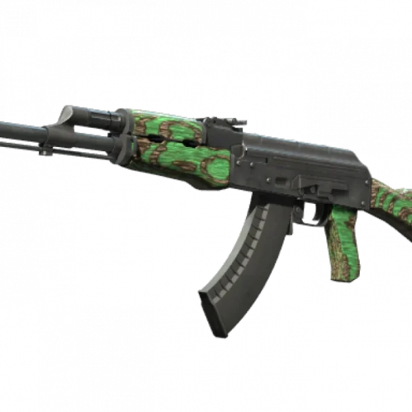 Souvenir AK-47 | Green Laminate (Minimal Wear)