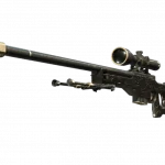 Souvenir AWP | Black Nile (Field-Tested)