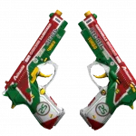 Souvenir Dual Berettas | Twin Turbo (Well-Worn)