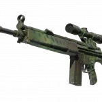 Souvenir G3SG1 | Jungle Dashed (Well-Worn)