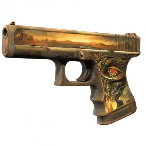 Souvenir Glock-18 | Ramese's Reach (Well-Worn)