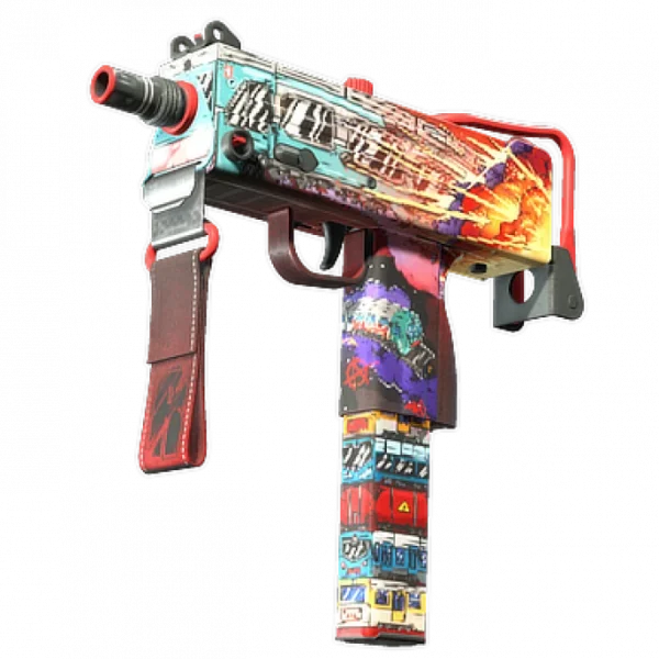 Souvenir MAC-10 | Derailment (Minimal Wear)