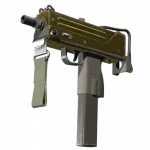Souvenir MAC-10 | Gold Brick (Battle-Scarred)