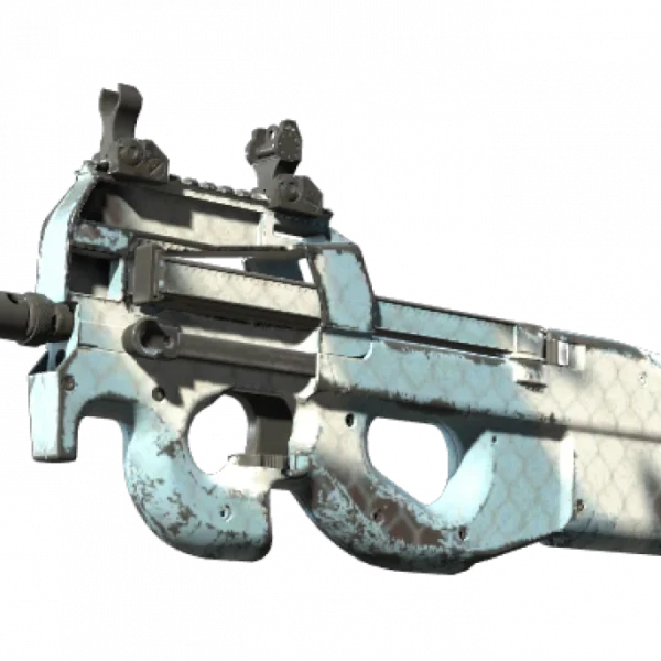 Souvenir P90 | Glacier Mesh (Well-Worn)