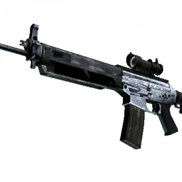 Souvenir SG 553 | Damascus Steel (Minimal Wear)