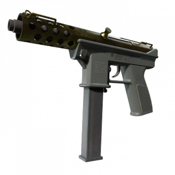 Souvenir Tec-9 | Brass (Battle-Scarred)