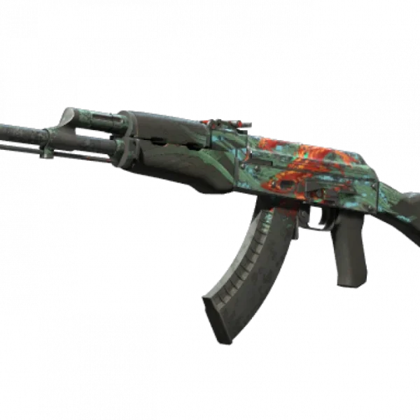 StatTrak™ AK-47 | Aquamarine Revenge (Battle-Scarred)