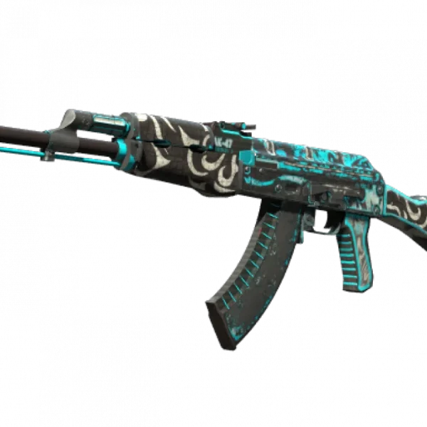 StatTrak™ AK-47 | Frontside Misty (Battle-Scarred)