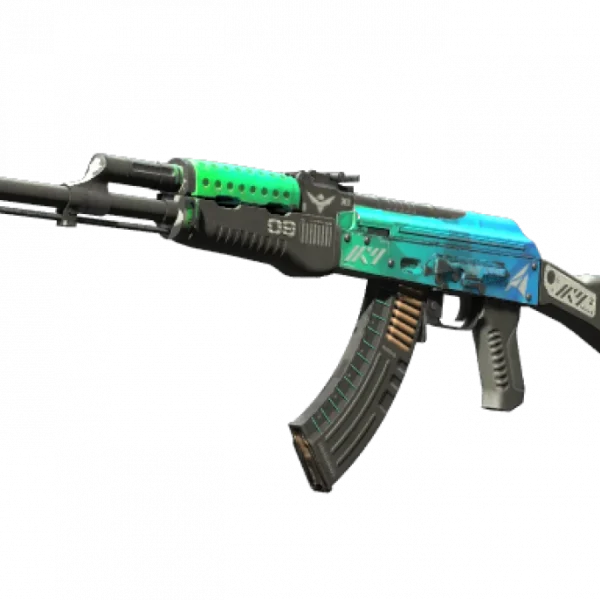 StatTrak™ AK-47 | Ice Coaled (Well-Worn)