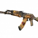 StatTrak™ AK-47 | Searing Rage (Minimal Wear)