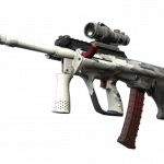 StatTrak™ AUG | Arctic Wolf (Well-Worn)