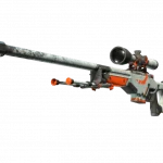 StatTrak™ AWP | Asiimov (Battle-Scarred)