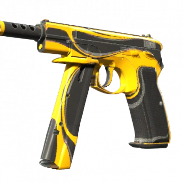 StatTrak™ CZ75-Auto | Yellow Jacket (Minimal Wear)