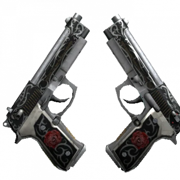 StatTrak™ Dual Berettas | Balance (Factory New)