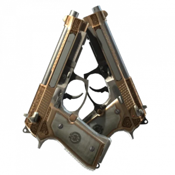 StatTrak™ Dual Berettas | Cartel (Factory New)