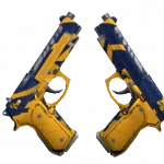 StatTrak™ Dual Berettas | Marina (Field-Tested)