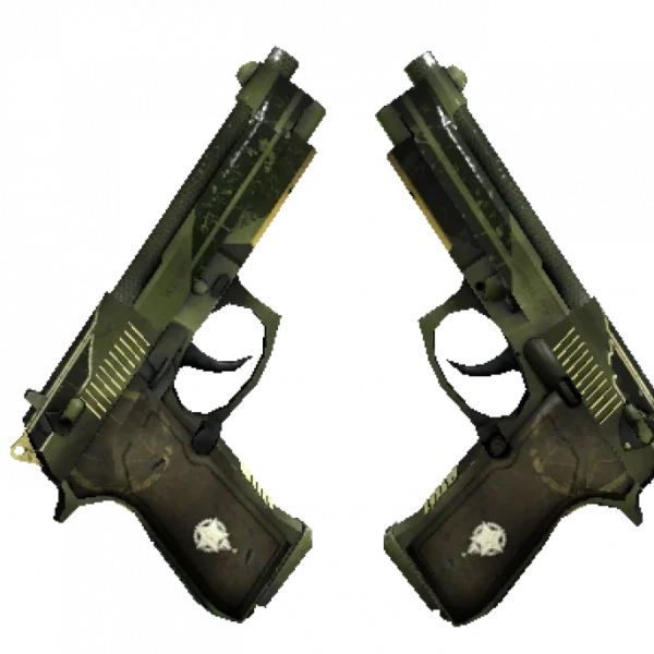 StatTrak™ Dual Berettas | Retribution (Factory New)