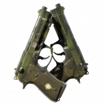 StatTrak™ Dual Berettas | Retribution (Well-Worn)