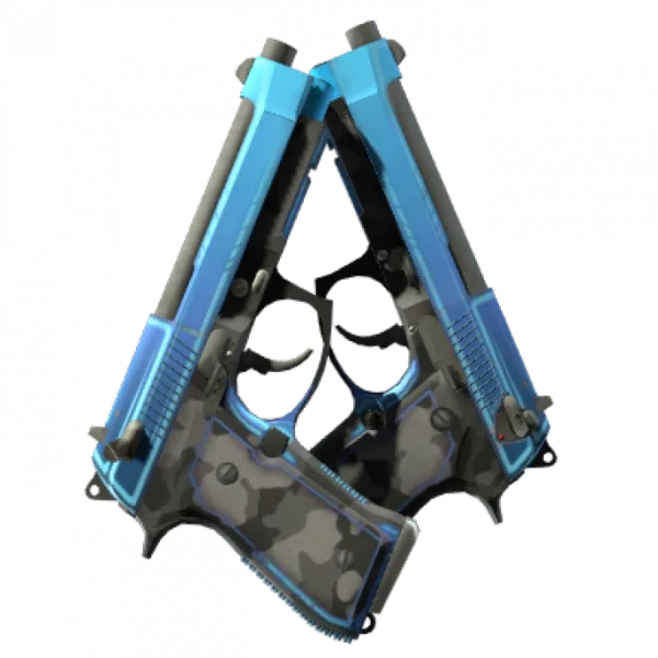 StatTrak™ Dual Berettas | Urban Shock (Factory New)