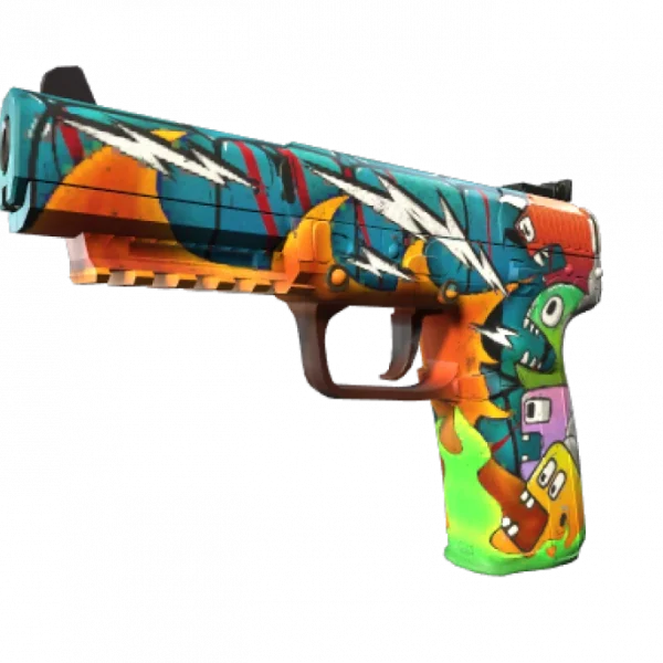 StatTrak™ Five-SeveN | Angry Mob (Minimal Wear)