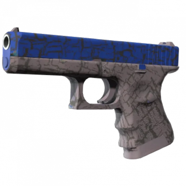 StatTrak™ Glock-18 | Blue Fissure (Factory New)